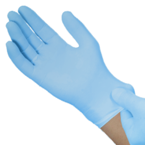 Nitrile Gloves standard powder free non-sterile size S 100pcs.